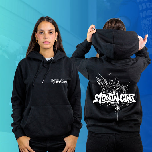 FELPA CON CAPPUCCIO MONTALCINI