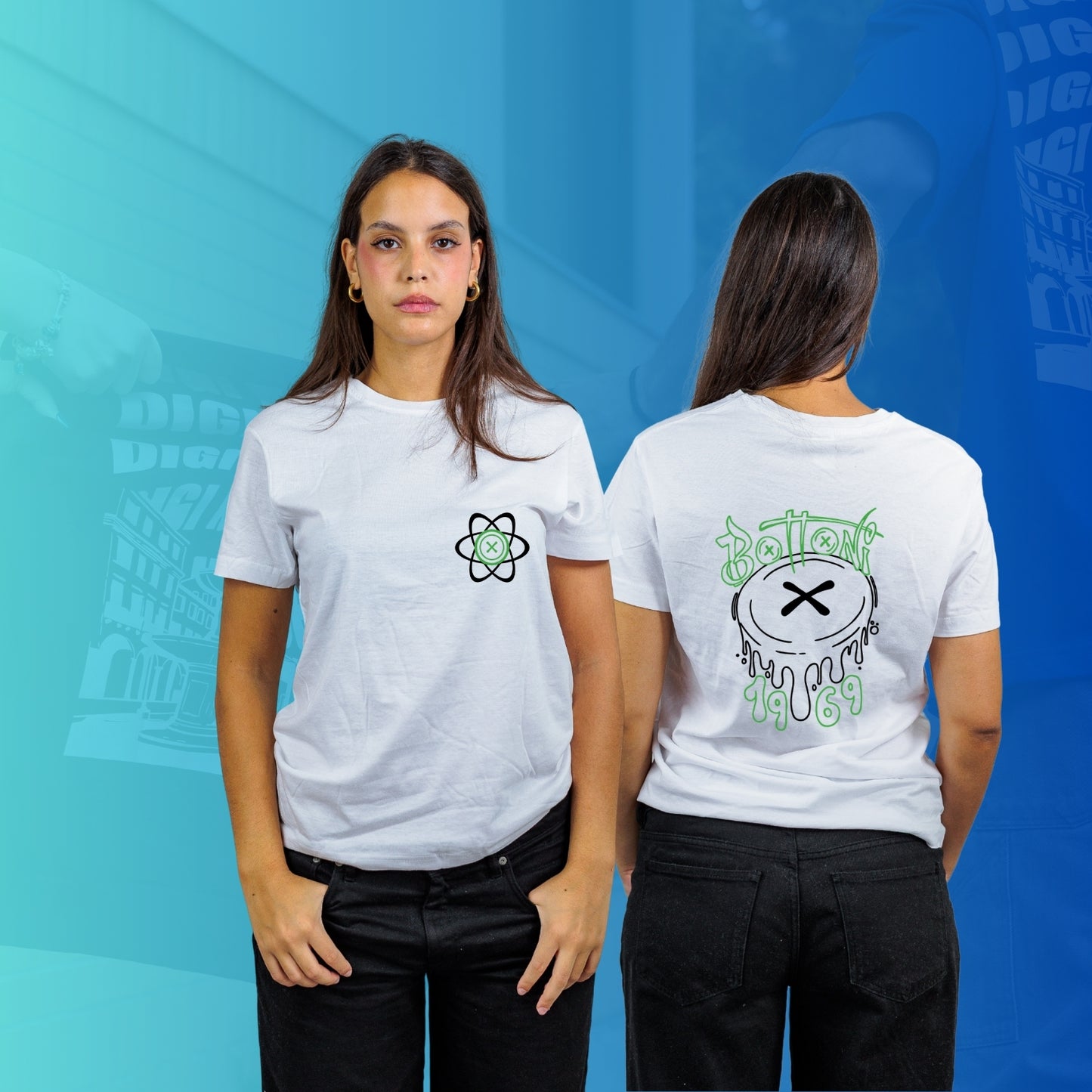 T-SHIRT 1 BOTTONI