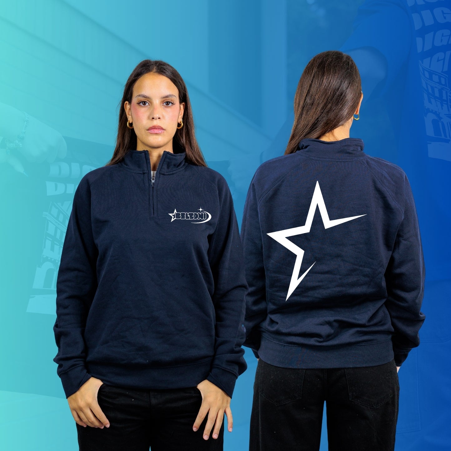 FELPA MEZZA ZIP mod2 BELZONI
