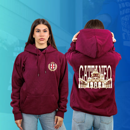 FELPA CON CAPPUCCIO CATTANEO