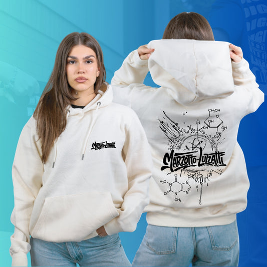 FELPA CON CAPPUCCIO MARZOTTO LUZZATI chimico