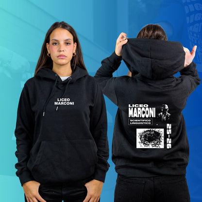 FELPA CON CAPPUCCIO MARCONI special