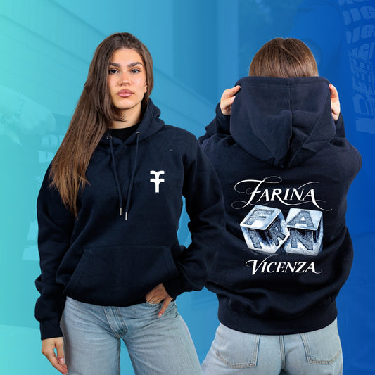 FELPA CON CAPPUCCIO 2 FARINA