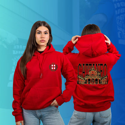 FELPA CON CAPPUCCIO CATTANEO