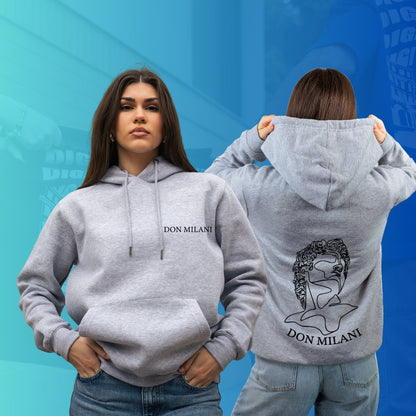 FELPA CON CAPPUCCIO DON MILANI
