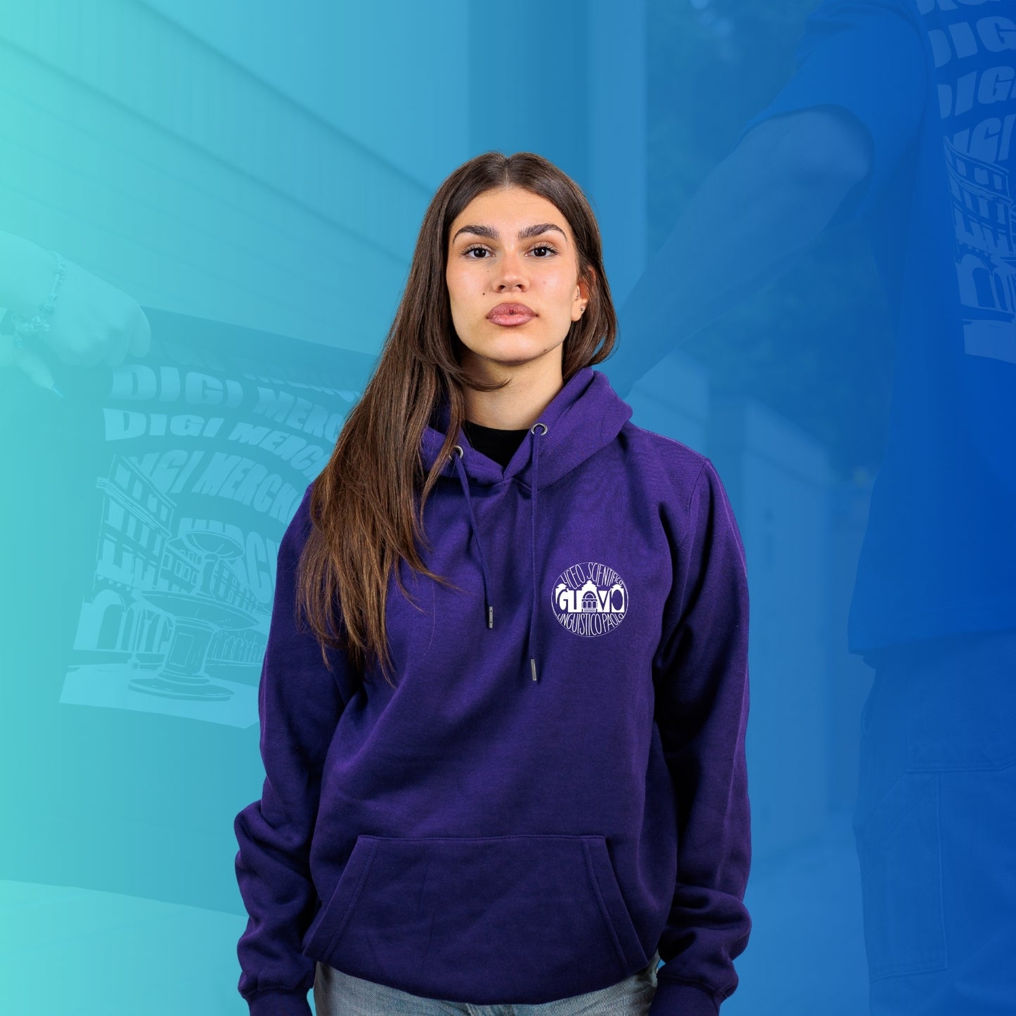 FELPA CON CAPPUCCIO 3 PAOLO GIOVIO