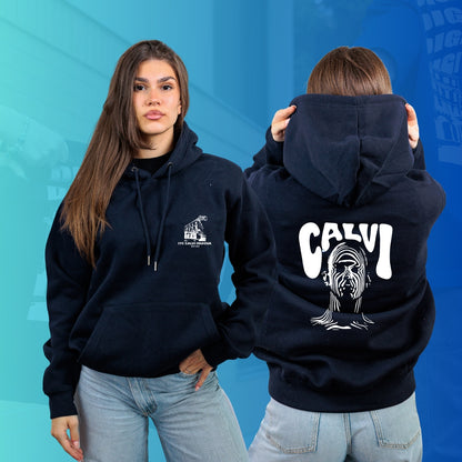 FELPA CON CAPPUCCIO CALVI 1