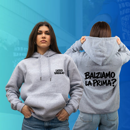 FELPA CON CAPPUCCIO VIRGILIO special