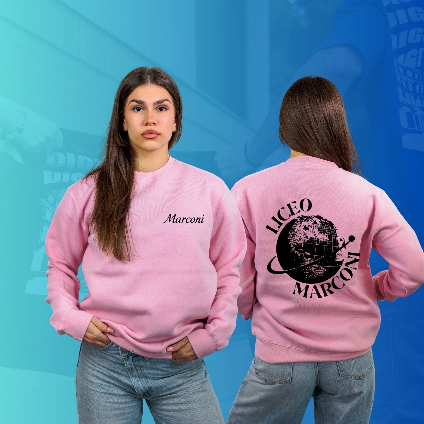 FELPA GIROCOLLO MARCONI