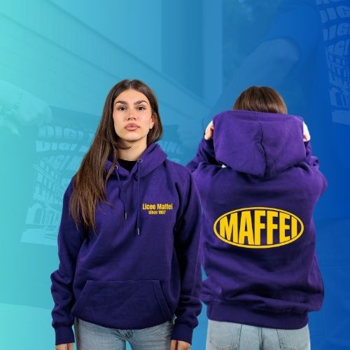 FELPA CON CAPPUCCIO MAFFEI