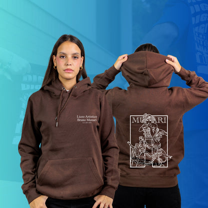 FELPA CON CAPPUCCIO MUNARI