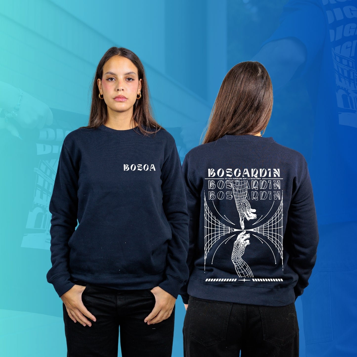 FELPA GIROCOLLO BOSCARDIN
