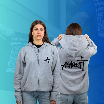 FELPA FULL ZIP special AGNOLETTI