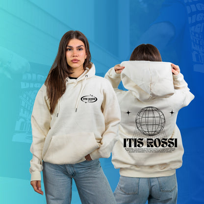 FELPA CON CAPPUCCIO ROSSI