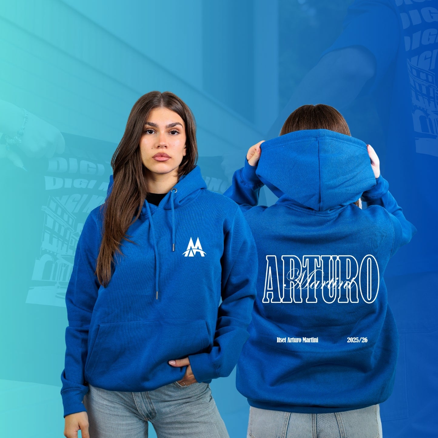 FELPA CON CAPPUCCIO ARTURO MARTINI