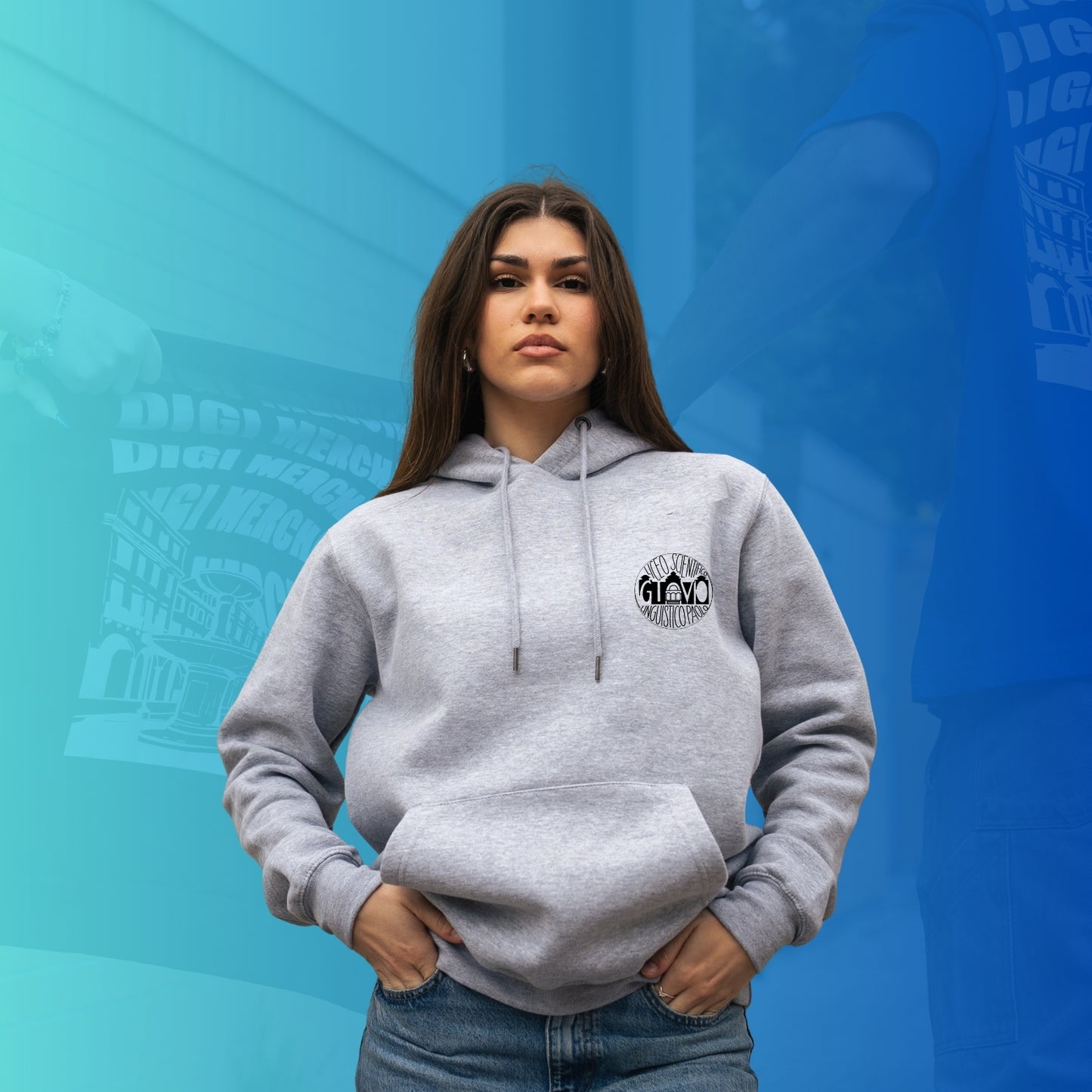 FELPA CON CAPPUCCIO 3 PAOLO GIOVIO