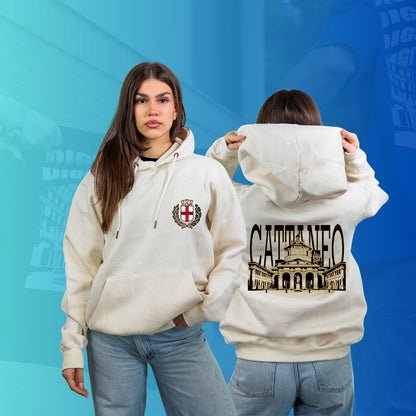 FELPA CON CAPPUCCIO CATTANEO