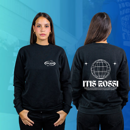 FELPA GIROCOLLO ROSSI