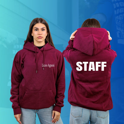 FELPA CON CAPPUCCIO AGNESI 2