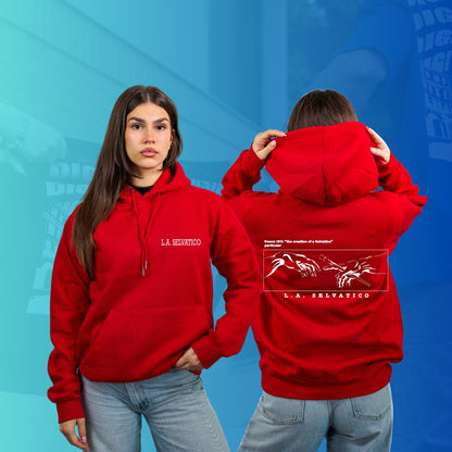 FELPA CON CAPPUCCIO SELVATICO